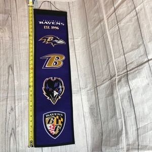 Baltimore Ravens Heritage Banner